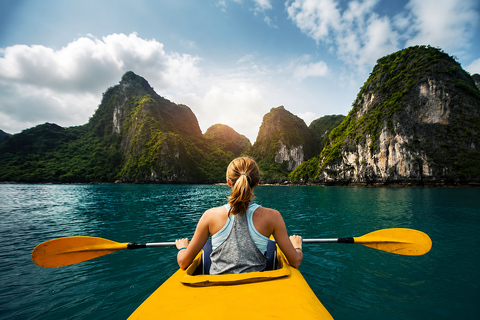 From Hanoi: Halong Bay Cruise with Kayaking & Lunch From Halong: Halong Bay Cruise with Kayaking & Lunch
