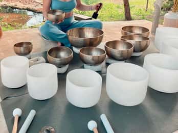 Ibiza: Cacao Ceremony & Sound Bath with Singing Bowls