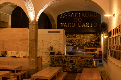 Lisbonne : Nuit du fado avec dîner dans un authentique club de fado