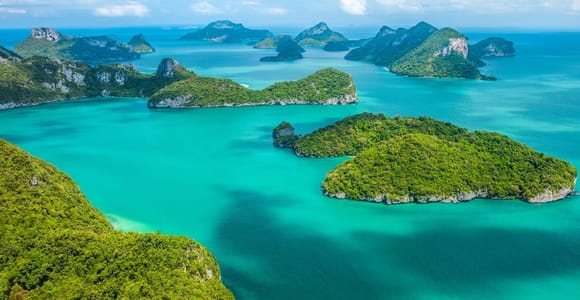 Koh Samui: Angthong Marine Park Speedboat Tour & Kayak