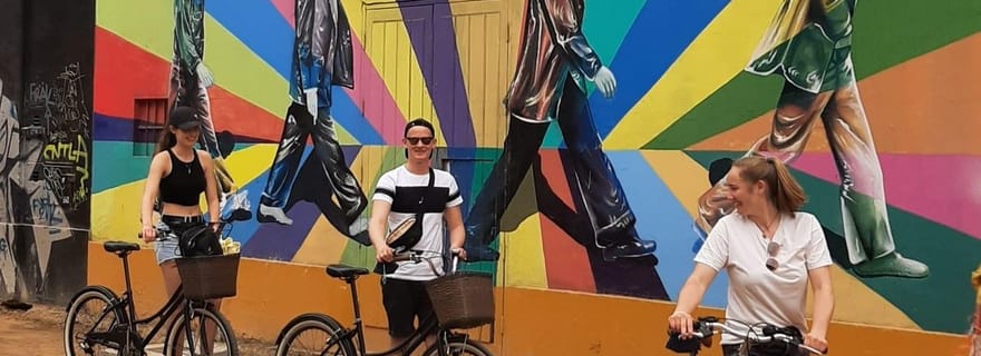 Lima : visite à vélo du Malecon de Miraflores et du street art de Barranco
