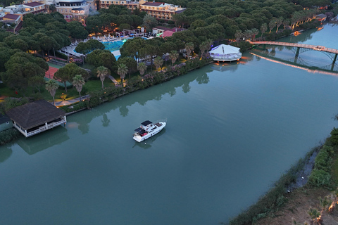 Belek: Luxury Private Yacht Trip with Duden Waterfall Option 5-Hour Luxury Duden Waterfall Yacht Experience