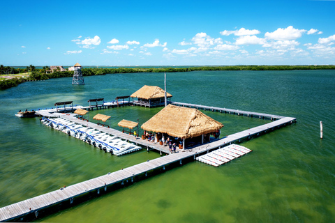 Guided Jungle Tour by Speed Boat Snorkeling & Mayan Ceremony