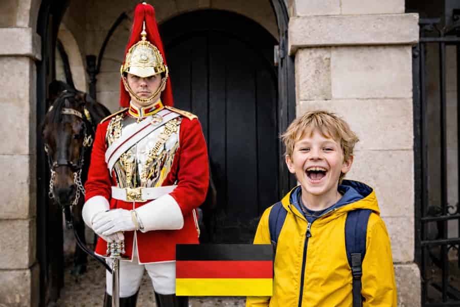 German London: Changing of the Guard walking tour at Buckingham Palace. Foto: GetYourGuide German London: Changing of the Guard walking tour at Buckingham Palace. Foto: GetYourGuide