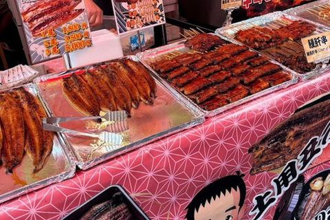 Tokyo - Fiskmarknad Tsukiji fiskmarknad - kulinarisk och pedagogisk rundturTokyo - Fiskmarknaden Tsukiji fiskmarknad Special Foodie Rundvandring