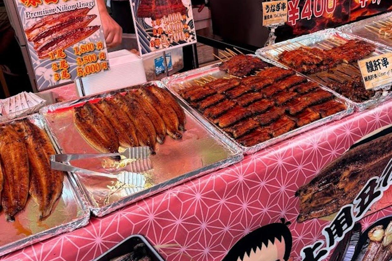 Tokyo - Fiskmarknad Tsukiji fiskmarknad - kulinarisk och pedagogisk rundturTokyo - Fiskmarknaden Tsukiji fiskmarknad Special Foodie Rundvandring
