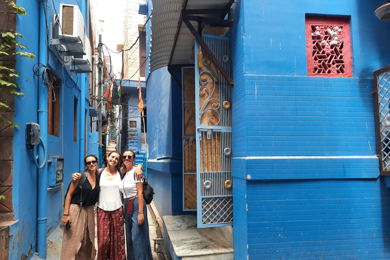 Jodhpur Blue City Heritage Walk avec un guide agrééVisite guidée de la ville bleue de Jodhpur avec un guide agréé