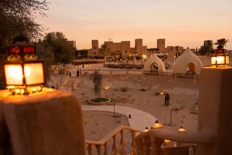 Dubai: Sahara Desert Fortress Trip with Buffet and Live Show