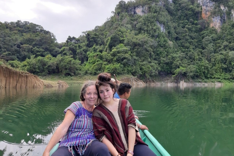 From Palenque: Metzabok Lacandona Jungle Private Tour