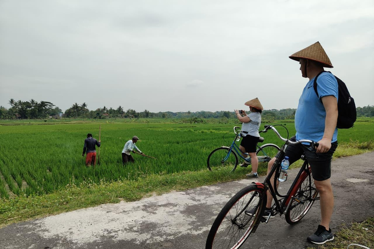 Yogyakarta : Classic Bike Tour with Lunch and Pickup