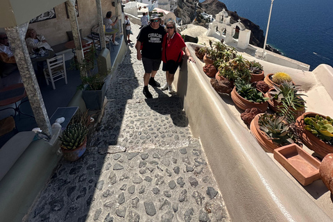 Santorin : visite des temps forts avec Oia et Pyrgos MegaloxoriSantorin : visite des temps forts avec Oia, Pyrgos et Megalochori