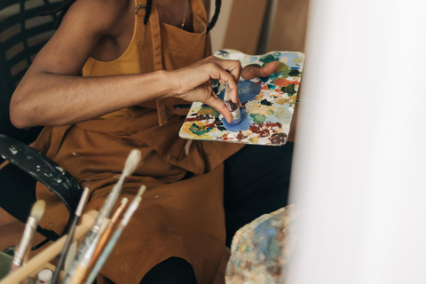 Paint & Sip Tea: Botanical Illustration in São Paulo Studio