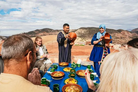 Von Marrakech aus: Tagestour durch das Hohe Atlasgebirge und die 5 Täler