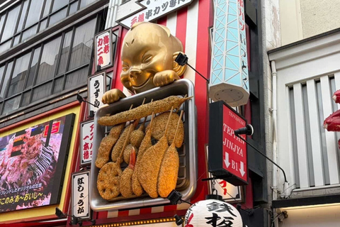 Osaka: Guided Local Food Tour with a Ninja Guide ( Spy )