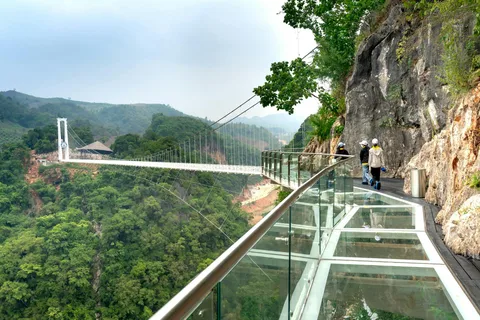 Desde Hanoi: Excursión de 2 días a Moc Chau y el Puente de Cristal de Bach Long
