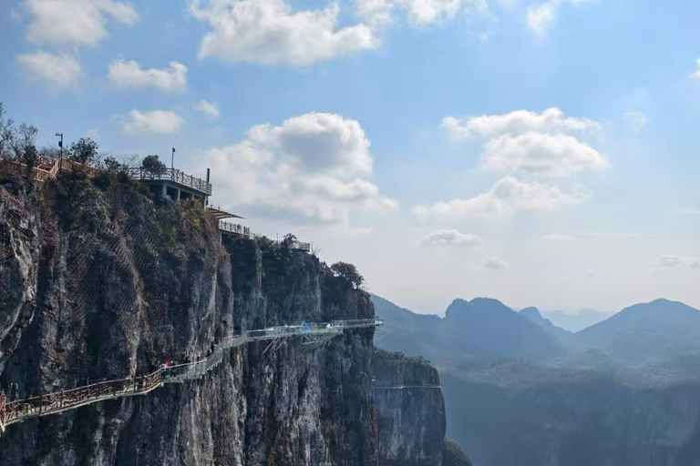 Zhangjiajie: Seven Star Mountain Skywalk & Photo Ticket
