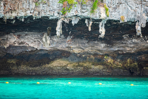 De Phuket: Mergulho preguiçoso com snorkel e exploração em Bamboo e Phi Phi