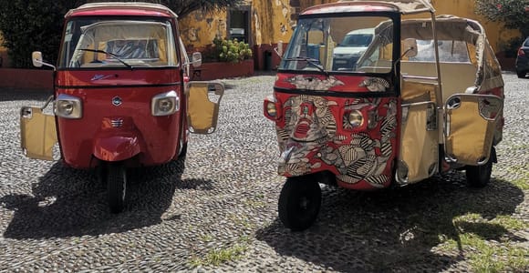 Funchal Private Tuk Tuk Tour Finishing at Monte Toboggan