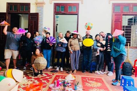 Hanoi : Excursión de un día a la Aldea del Incienso, el Sombrero Cónico y el Arte de la LacaTour privado Excursión de un día a Pueblos Tradicionales Artesanos