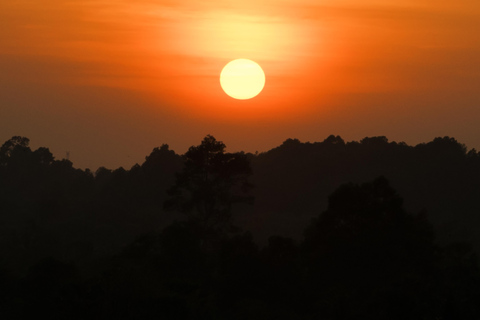 Z Krong Siem Reap: Przejażdżka balonem na gorące powietrze Angkor z odbiorem