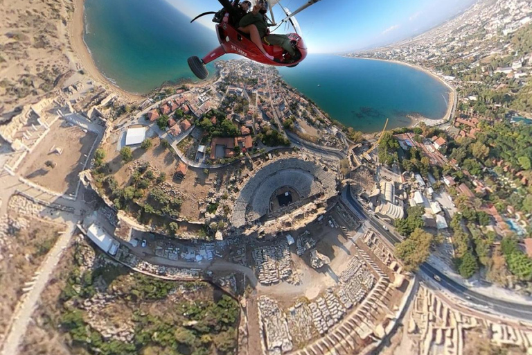 Side & Manavgat: Microlight Flight Experience 10-minute flight over Sorgun Titreyen Lake