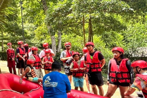 Khao Lak: Forsränning, zip-line, lunchbuffé, ATV-alternativ resa