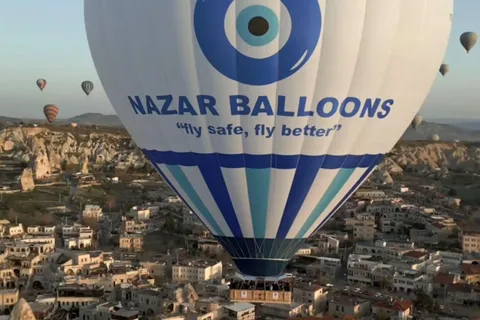 Kappadokien: Heißluftballonfahrt bei Sonnenaufgang
