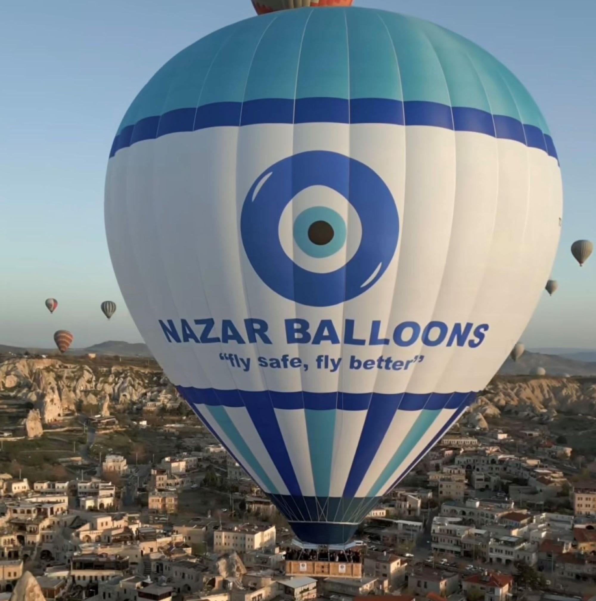 Kappadokien: Heißluftballonfahrt bei Sonnenaufgang über Göreme