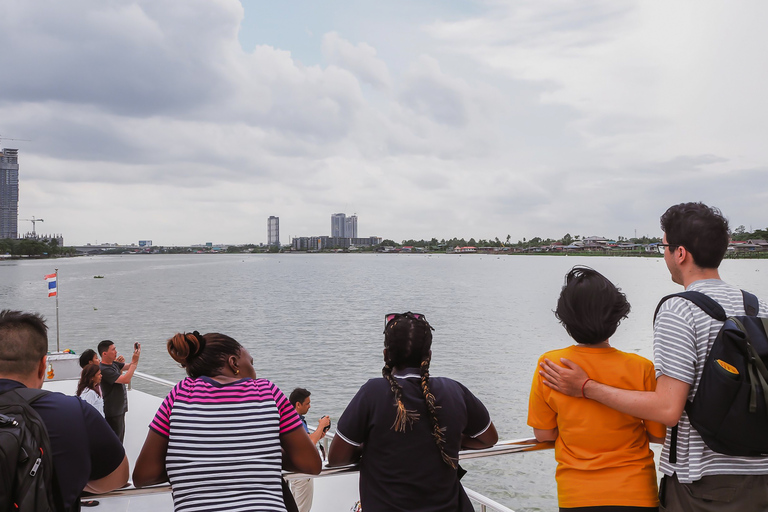 Ab Bangkok: Ayutthaya-Tagestour per Bus mit FlussrundfahrtTour mit Treffpunkt