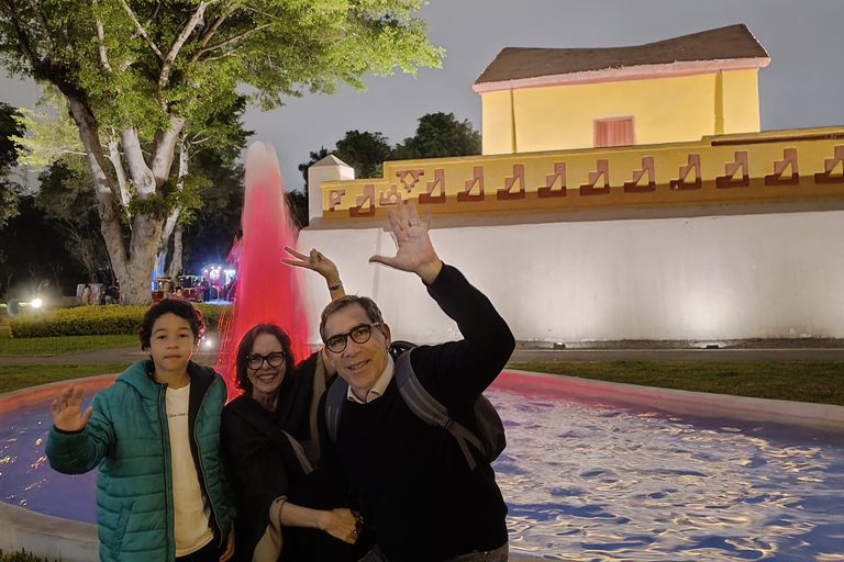 Lima : Spectacle de lumière dans le circuit de l'eau magique