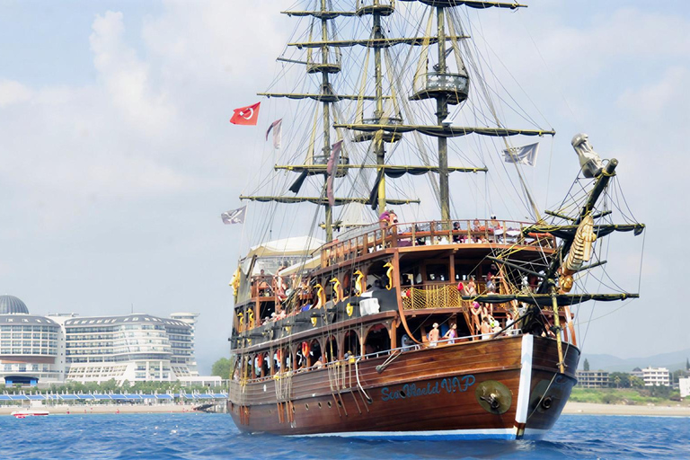 Side: Pirate Boat Trip to Dolphin Island with Foam Party.