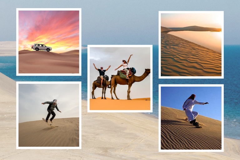 Safari, balade à dos de chameau, mer intérieure et transfert hôtelSafari privé avec balade à dos de chameau et transfert à l&#039;hôtel (sans quad)