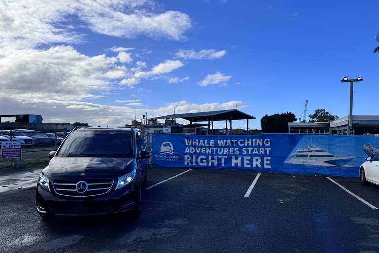 TANGALOOMA: HOLT ST WHARF TO GOLD COAST SHUTTLE Mantra Legends Hotel Dropoff