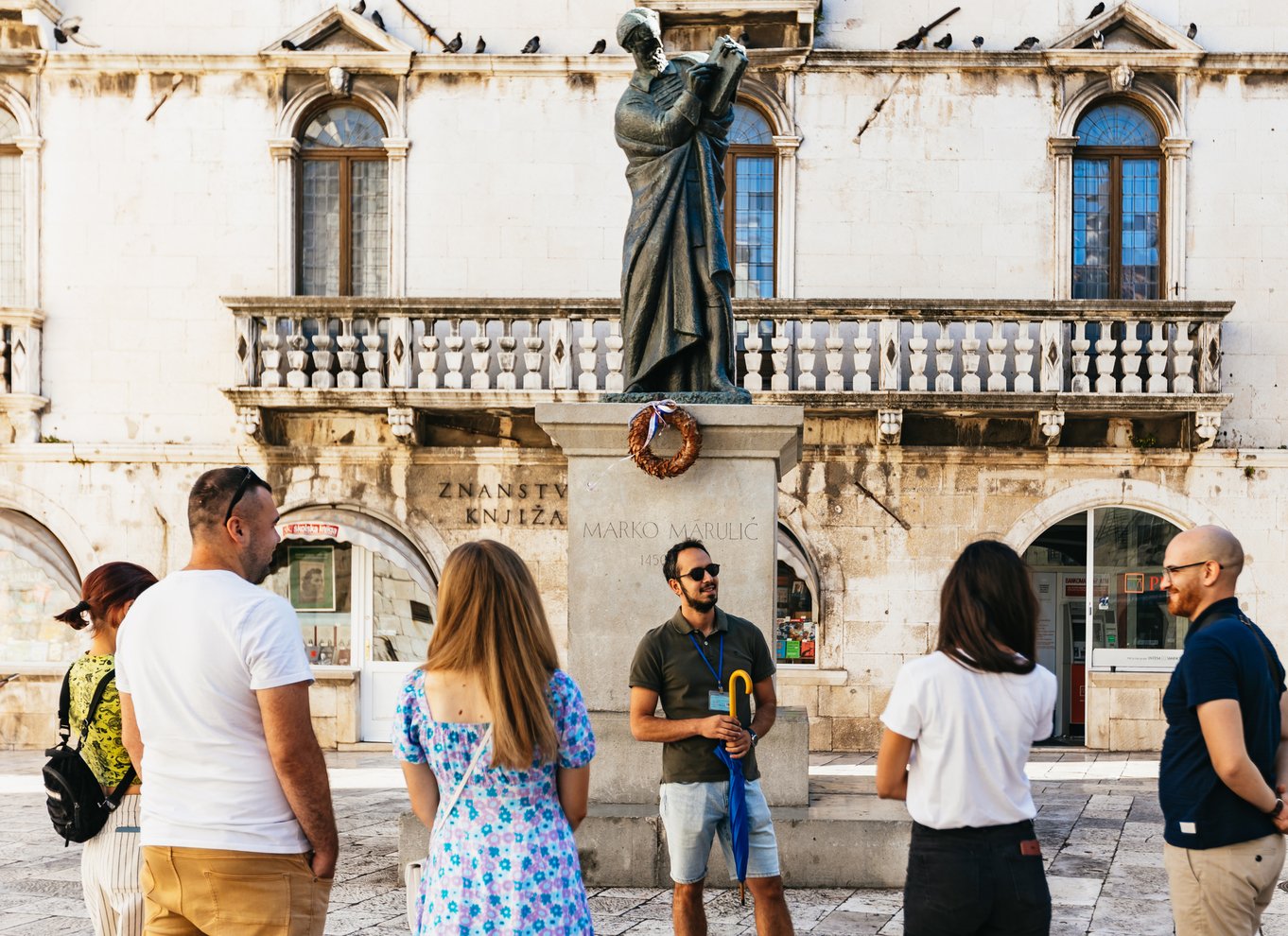 Split: Byvandring i den gamle bydel og Diocletian-paladset