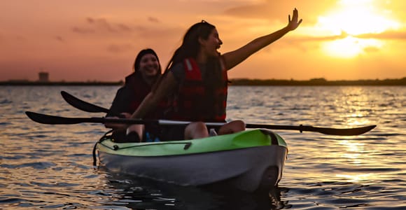 Cancun: Sunset Kayak Tour Through Mangrove Channels
