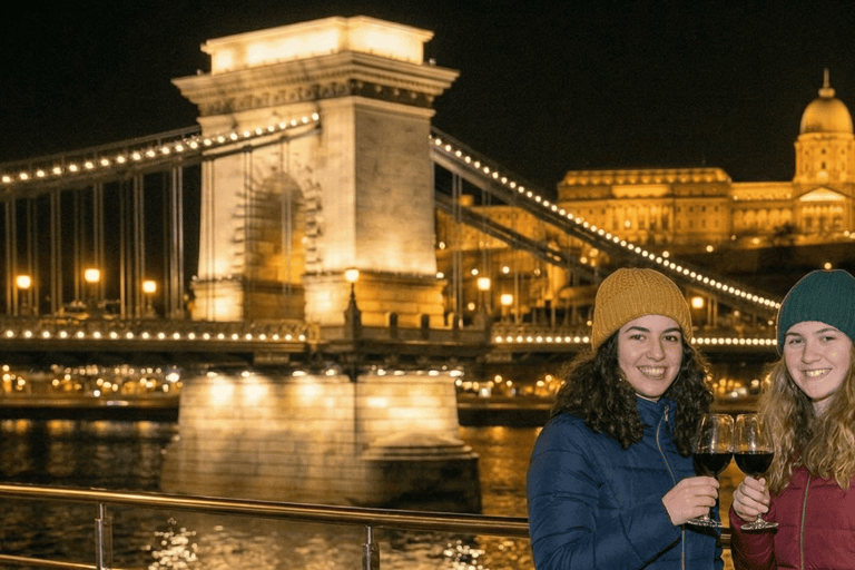 Budapest Evening Cruise with Unlimited Prosecco, Wine & Beer Budapest: Unlimited Wine, Beer, Prosecco & Soft Drink Cruise
