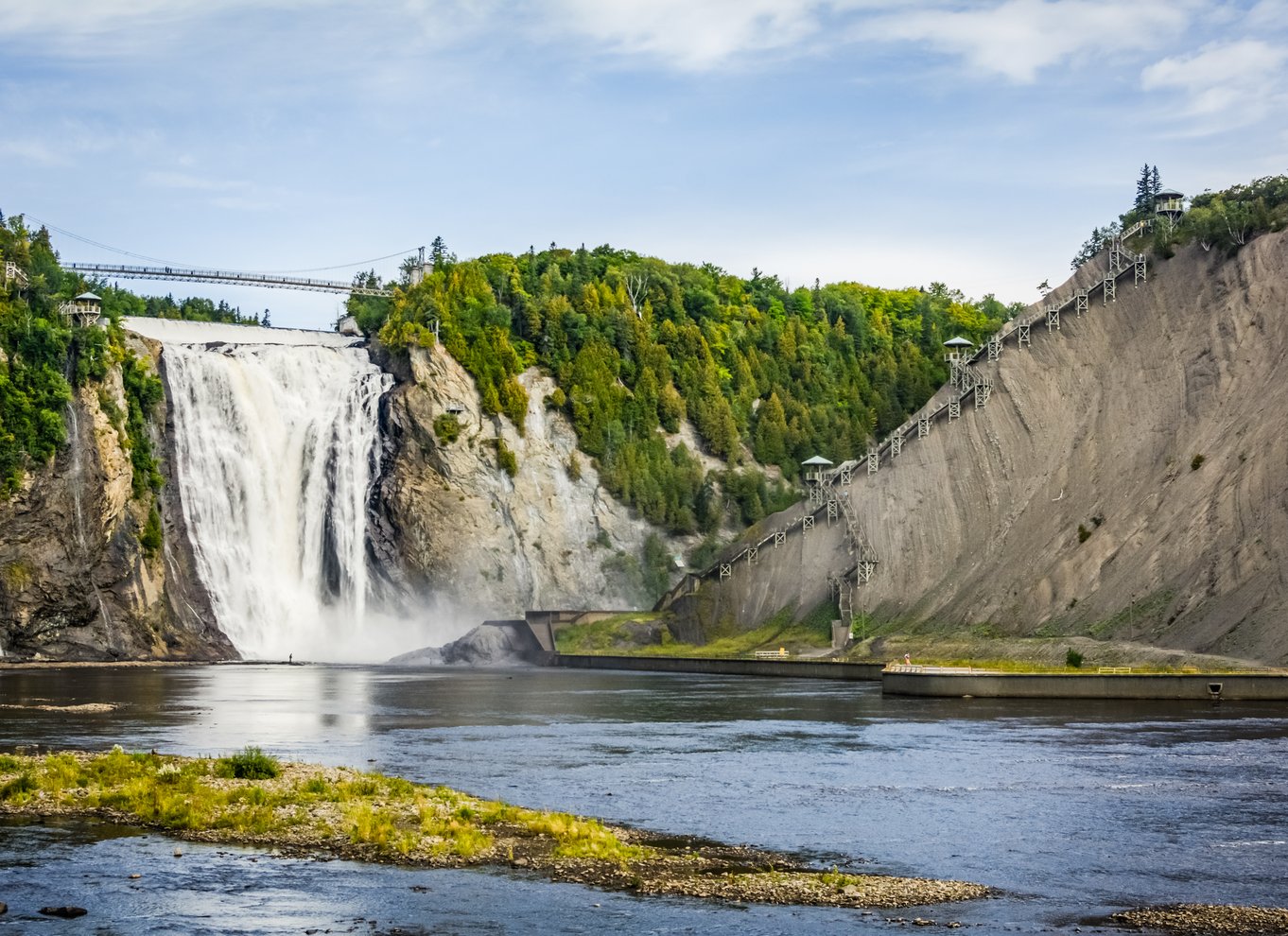 Quebec City: Montmorency Falls med svævebanetur