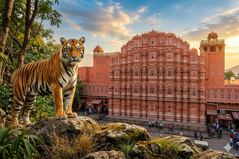 2-Day Private Jaipur City Tour & Ranthambore Tiger Safari