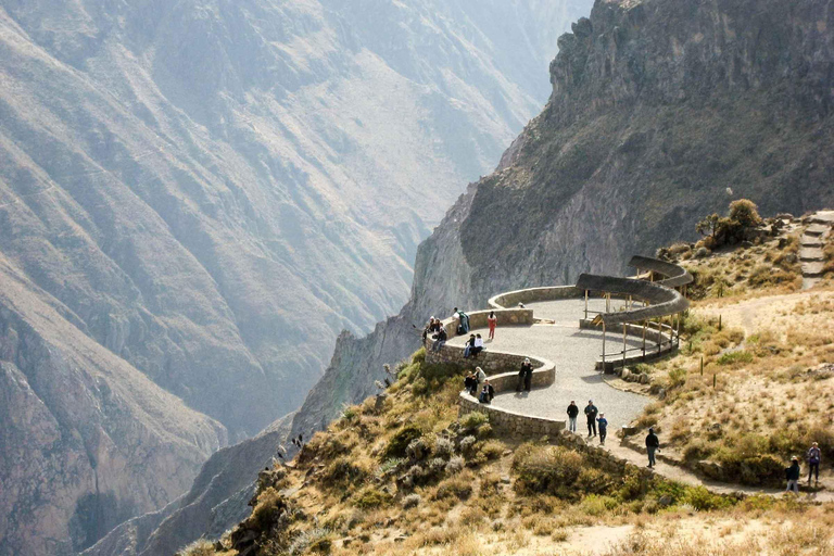 Hike inside the Colca Canyon 2 DAYS with meals in Arequipa