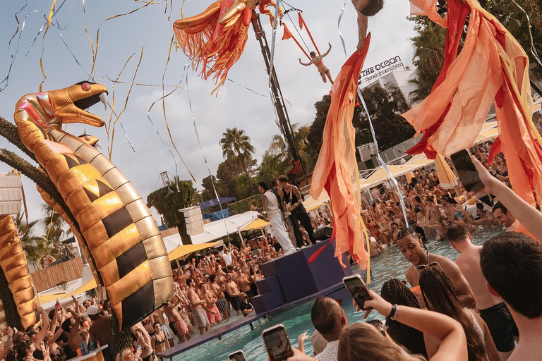 Ibiza Club Pass: Sunset Boat Party, O Beach, and Amnesia Ibiza Club Pass: Sunset Boat Party, O Beach, and Amnesia