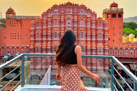 Jaipur : visite guidée privée d&#039;une journée ou d&#039;une demi-journée en voitureVisite d&#039;une journée en voiture avec chauffeur, guide et billets d&#039;entrée