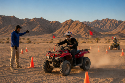 Makadi Bay: Quad Bike Driving Academy & Desert Skills Course