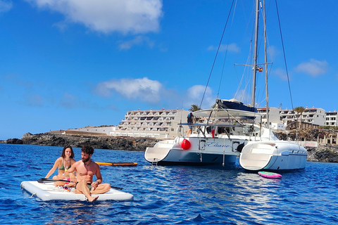 Tenerife: PRIVATE Catamaran cruise with Lunch and Drinks