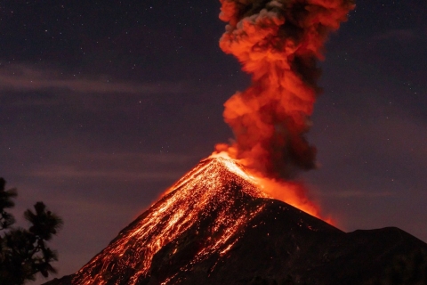 Vulkaan Acatenango 2-daagse trektocht met uitbarstingen