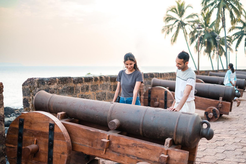 Candolim: Heritage Walk av Fort Aguada Port and Jail Complex