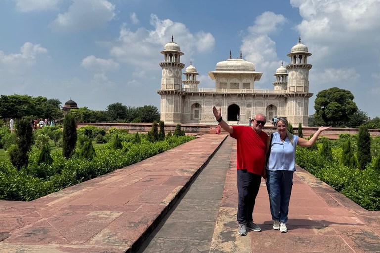 Agra: Half Day Agra Fort & Baby Taj Private Guided Tour Tour from delhi + entry tickets