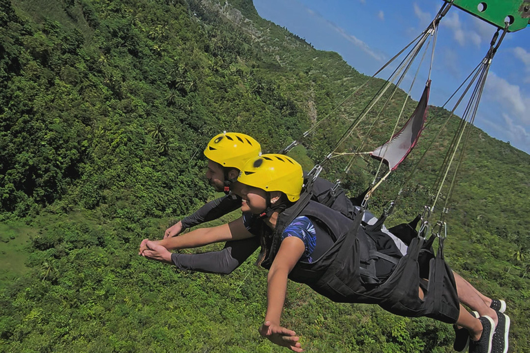 Passeio compartilhado: Aventura de mergulho com snorkel e canionismo em Moalboal