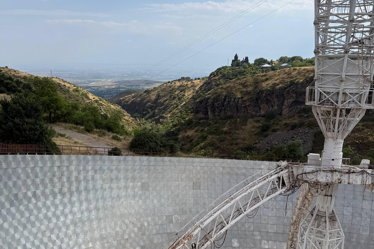 From Yerevan: Radio Optical Observatory ROT-54 Soviet First Telescope Tour with Transfer
