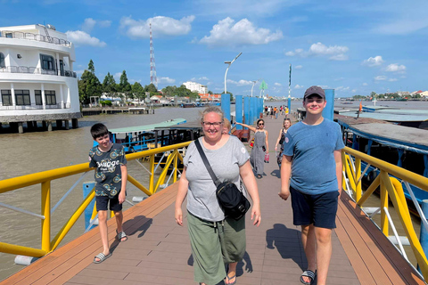 Circuit dans le delta du Mékong - Marché flottant de Cai Rang 2 jours 1 nuit