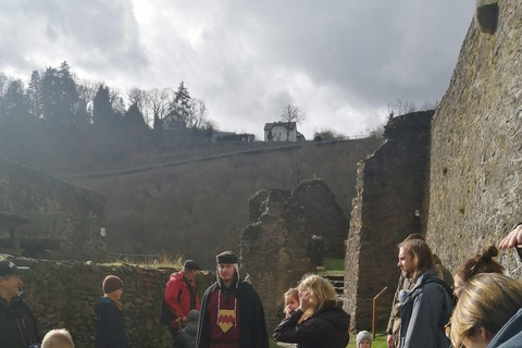 Manderscheid: Medieval guided tour of the Niederburg Manderscheid: Medieval guided tour of the Lower Castle